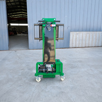 300kg Tragbarer Mini-Elektrostapler 1,2m 1,6m Ferngesteuerter Stapler für Bühnenaufbau, Beleuchtungsboxen und Ladesysteme