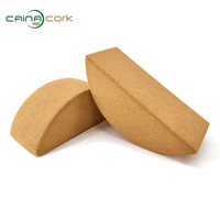 Bloque de Yoga de Corcho Ecológico Personalizado de Alta Calidad, Bloque de Corcho 100% Natural de Alta Densidad para Yoga