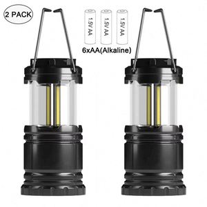 Lampes de camping, lampes de poche, kit de survie à LED à lumière blanche, alimenté par piles, pour les pannes de courant, les ouragans, l'escalade - Product Image 4
