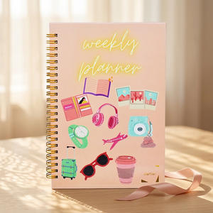 2025 Book Printing Service Custom Printing <b>Diary</b> Journal Notebook Fitness Budget Planner Spiral Binding Planner - Product Image 1