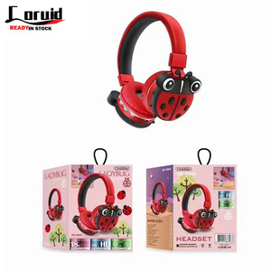 Trẻ em phổ biến của phim hoạt hình sáng tạo mũ nón không dây có thể gập lại BT côn trùng gấu sắt người đàn ông sup erman cậu bé Tai nghe Quà Tặng tai nghe - Product Image 4