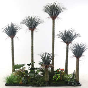 Bonsái falso verde <span class=keywords><strong>de</strong></span> alta simulación, plantas <span class=keywords><strong>de</strong></span> Fénix <span class=keywords><strong>de</strong></span> plástico <span class=keywords><strong>de</strong></span> imitación decorativas para interiores y exteriores, palmeras <span class=keywords><strong>de</strong></span> areca artificiales - Product Image 4
