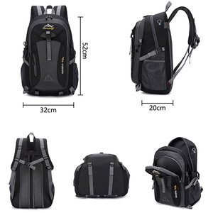 Bán buôn Trọng lượng nhẹ 40L nylon ngoài trời Ba lô không thấm nước đa chức năng cắm trại & du lịch đi bộ đường dài túi - Product Image 4