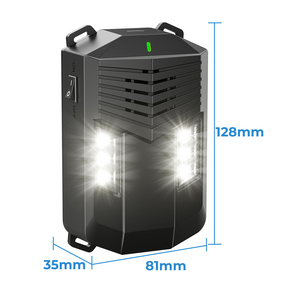 Repelente Ultrasónico de Roedores para Automóvil con Función de Encendido/Apagado Automático, Múltiples Fuentes de Alimentación, Luz LED Intermitente, Disuasor de Ratones para Vehículos - Product Image 3