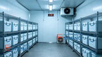 Chambre froide de stockage réfrigéré à haute efficacité