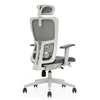 Rahat yönetici döner tekerlekler kumaş örgü mobilya siyah haddeleme ergonomik ofis koltuğu (yeni) mobilya satılık
