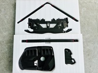 NOUVEAU Kit d'accessoires haute performance en fibre de carbone sèche pour BMW G80 M3 G82 M4 G87 Couvercle de moteur Couvercle de batterie intérieur