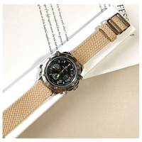 Usine 18 20 22mm Haute Qualité Remplacement Plongée Sport Montre Ceinture Tissu Nylon Perlon Montre Bracelet Smart Watch Band Accessoires