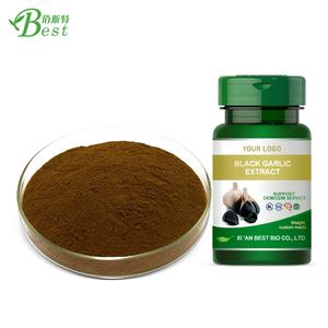 Fabrik versorgungs preis schwarzes Knoblauch extrakt pulver 1%-3% Polyphenole schwarzes Knoblauch pulver - Product Image 2