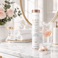 Comprimés effervescents de L-Glutathion, Collagène, Vitamine C, Nourriture interne quotidienne, Complément alimentaire pour adultes, Service personnalisé ODM OEM