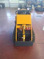 Mini Skid Steer Loader HY280 Ringkas dan Kompak, Kapasitas Angkut 0,20 Ton, Bucket 0,15m³ untuk Pekerjaan Renovasi Dalam Ruangan