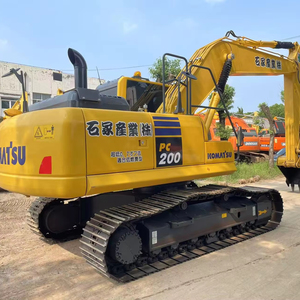 Used Komatsu PC200-8 Excavator 20 Ton Hydraulic Crawler Digger good condition for sale - Product Image 1