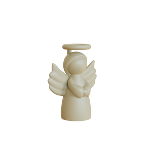 OEM Artisanat <span class=keywords><strong>Personnalisé</strong></span> Porcelaine Fournitures Funéraires Céramique Mignon Petit Ange Urne avec Halo Urne Funéraire Crémation Cendres <span class=keywords><strong>pour</strong></span> Humain - Product Image 2