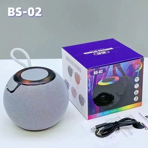 مكبر صوت لاسلكي محمول مقاوم للماء BS-02 بتقنية 5.3 للاستخدام الخارجي مع مضخم صوت صغير قابل لإدخال البطاقة بقوة 5 واط وميكروفون مدمج - Product Image 4