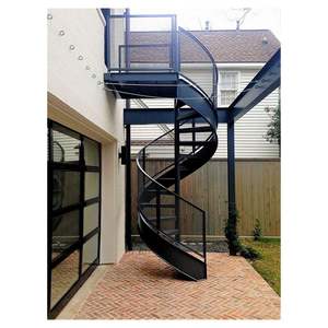 <span class=keywords><strong>Kit</strong></span> d'<span class=keywords><strong>escalier</strong></span> <span class=keywords><strong>en</strong></span> colimaçon Prima sur mesure, <span class=keywords><strong>prix</strong></span> compétitifs, escaliers intérieurs et extérieurs, couleur noire, design <span class=keywords><strong>en</strong></span> fer forgé - Product Image 5