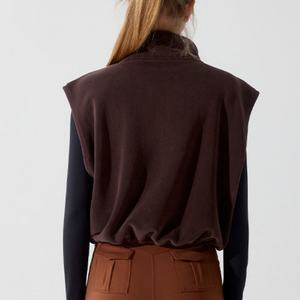 Chaleco Casual para Mujer OEM, Venta al por Mayor de Ropa Femenina Personalizada de Alta Calidad para Invierno - Product Image 2