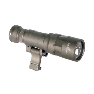 Linterna táctica de 800 lúmenes SPECPRECISION M340DFT Scout Light Pro Floodlight para caza Metal impermeable <span class=keywords><strong>FDE</strong></span> Color - Product Image 6