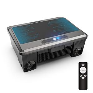 Aspiradora Robótica Automática <span class=keywords><strong>para</strong></span> Piscinas de 10W con Energía Solar, Limpiador de Superficie <span class=keywords><strong>para</strong></span> Piscinas, Directo de Fábrica - Product Image 1