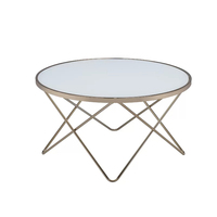 Table basse détachable en bois massif de style moderne contemporain de haute qualité pour le salon