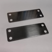 75x25x0.5mm Impression laser Étiquette d'identification de câble en acier inoxydable 316 304 Étiquettes de plaque de marquage de câble en acier inoxydable