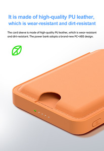 HYTO 2026 Nouvelle <span class=keywords><strong>Batterie</strong></span> <span class=keywords><strong>Externe</strong></span> Magnétique Mini PD20W 5000mAh avec Porte-Cartes Élégant pour Montres - Product Image 6