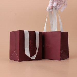 Bravo Packaging Direct Factory, Servicio Integral, Juego de Cajas de Regalo Cuadradas de Papel de Lujo Color Borgoña, OEM ODM, Juego de Regalo al por Mayor - Product Image 4