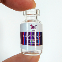 VS-127 Kotak dan Label Perekat Diri OEM yang Dapat Disesuaikan untuk Vial 10ml Label dan Kotak Vial 10ml