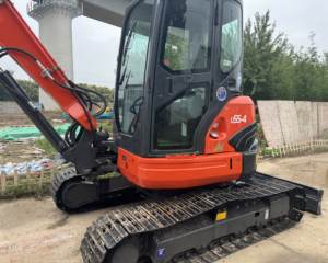 Excavadora usada económica Kubota U55 Bajo costo de mantenimiento Listo para trabajar Ideal para proyectos municipales - Product Image 4