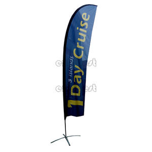 Pancarta voladora en forma de lágrima, asta de bandera de playa y pancartas, publicidad personalizada, sistema de asta de pluma, asta de bandera de barco - Product Image 5