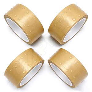 Nastro Adesivo in Carta Kraft Gommata Personalizzato <span class=keywords><strong>Nero</strong></span> per Elettronica, Nastro di Sicurezza Rinforzato in Carta Kraft - Product Image 1
