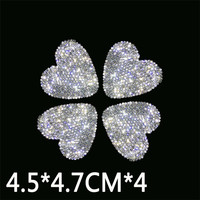 Autocollants décoratifs en strass brillants en verre pour voiture, accessoires de voiture, bricolage, décoration intérieure