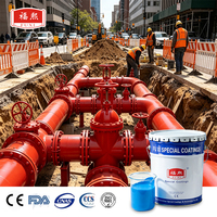 Revêtement universel en polyuréthane acrylique, résistant aux intempéries, antirouille, pour les pipelines métalliques et l'acier de construction