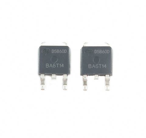 AOD5B60D TO-252 600V 10A IGBT Field Effect 600V 5A SOT-252