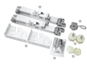 Bras d'auvent rétractables d'usine, composants d'auvent pliants en aluminium, <span class=keywords><strong>pièces</strong></span> de rechange pour auvents - Product Image 1