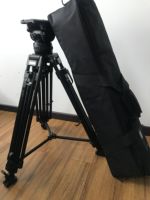 50kg Charge Utile 150mm Bol Diamètre Studio Live Streaming Trépied Flexible En Fiber De Carbone Polyvalent Avec Tête Fluide