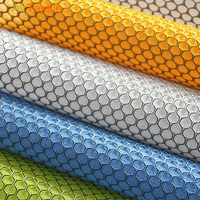 Tissu en maille 3D respirant en polyester OEKO-Tex Standard 2mm à trous ronds pour chaise, sac, chaussures de sport