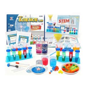 Kit d'expériences scientifiques complet, apprentissage STEM, réactions chimiques éducatives, matériaux sûrs, jouet de découverte pratique - Product Image 2