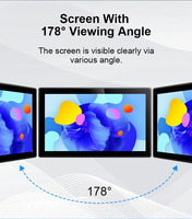 Système Android 15.6 18.5 21.5 pouces 1920x1080 Moniteur PC à écran tactile capacitif LCD tout-en-un à montage mural