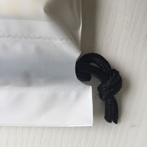 Recycle <strong>Personalised</strong> Customise logo Printed White <strong>Pe</strong> Pull Rope Draw String Towel Packaging Plastic Poly <strong>Bag</strong> - Product Image 5