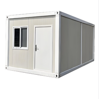 Maison conteneur modulaire amovible de 20 pieds pour habitation extérieure