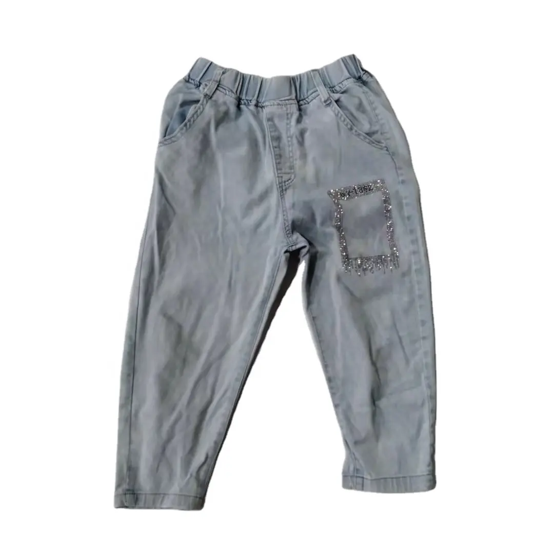 Kullanılan pantolon çocuklar için 0-10 yıl eski toptan kullanılan giysiler çocuklar için toplu