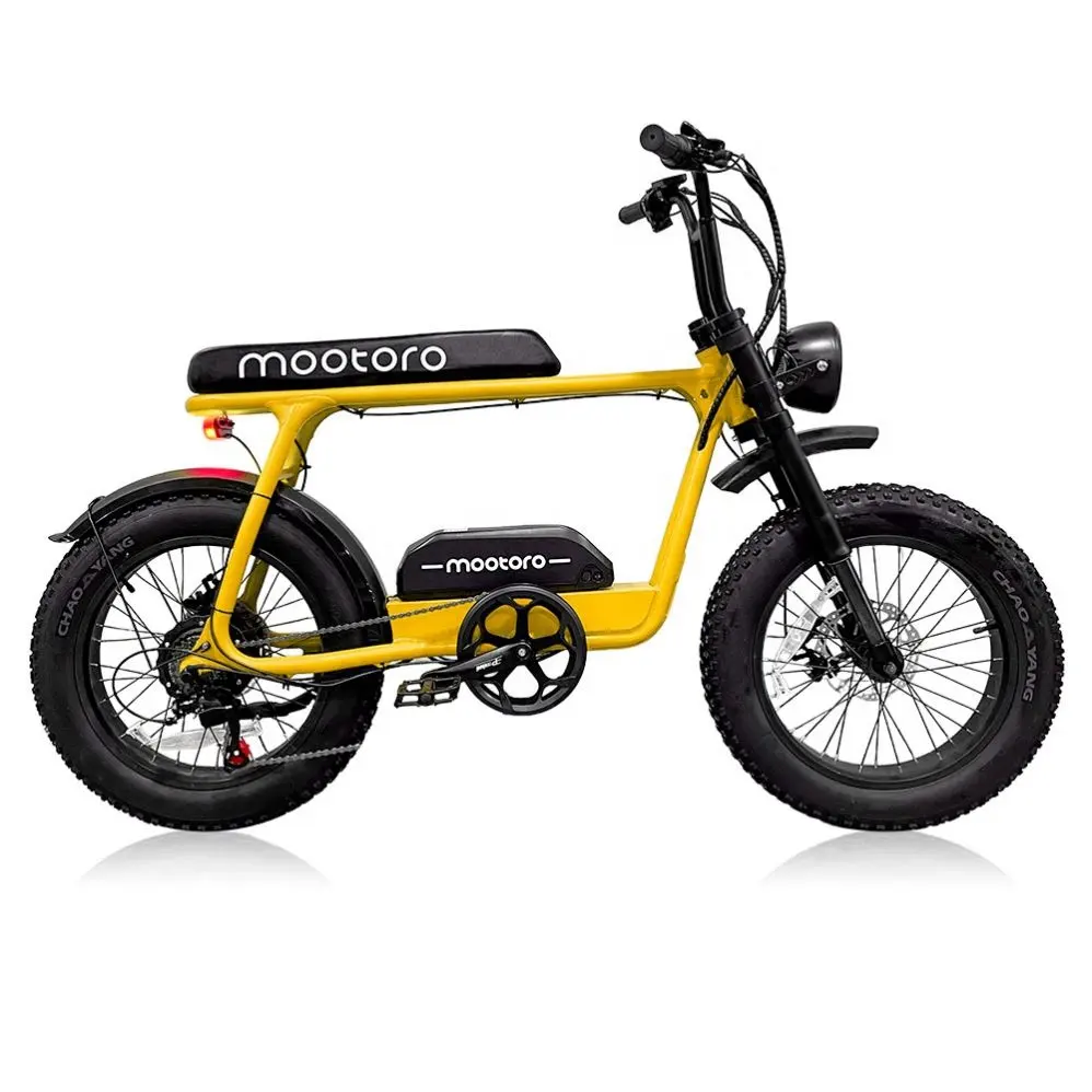 2023 Gele E Fiets Scooter Velo Electrique Tout Terrein Eu Voorraad 500W Dirt Elektrische Fiets