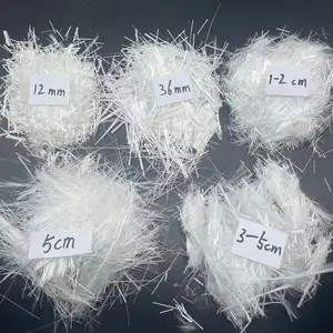 3mm 6mm 12mm Chopped Strand Glass Fiber Short Cut For Fiberglass Boat Mold