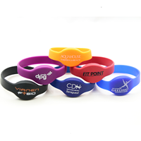 Bracelet en silicone RFID intelligent, pratique, souple et étanche pour un usage professionnel, idéal pour Thanksgiving