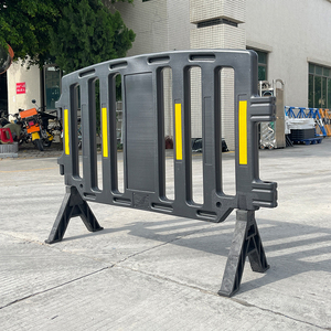 Barrera de Tráfico de Plástico HDPE de 1500*1000 mm Moldeada por Soplado, Barrera de Seguridad Temporal para Control de Multitudes - Product Image 2