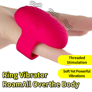 USB wiederauf lad bares elektrisches <span class=keywords><strong>Finger</strong></span> massage gerät Lady Clitoris Stimulation G-Punkt Vibrierende Kugel Fingerringe Mini Vibrator für Frauen - Product Image 4