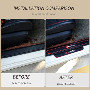 Pelindung Ambang Pintu Mobil PVC Universal Logo Kustom, Pelindung Pintu Mobil Anti Selip, Pelindung Ambang Bagasi Mobil, Pelindung Ambang Pintu Mobil - Product Image 6