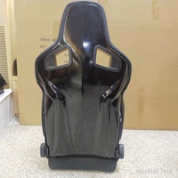 Siège baquet de course GZYLC à dossier fixe, conception monobloc pour la tuning automobile haute performance et les simulateurs