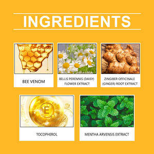 Crema Adelgazante para Mujeres, 50g, para Reducir Grasa Abdominal, con Veneno de Abeja, Extracto de Rosa, Vitaminas y Hierbas - Product Image 4