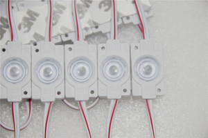 Módulo LED de 0,72 vatios 12V CC para cajas de luz publicitarias Un LED 3 años de garantía Módulo LED blanco Moldeo por inyección 6500K Blanco - Product Image 4